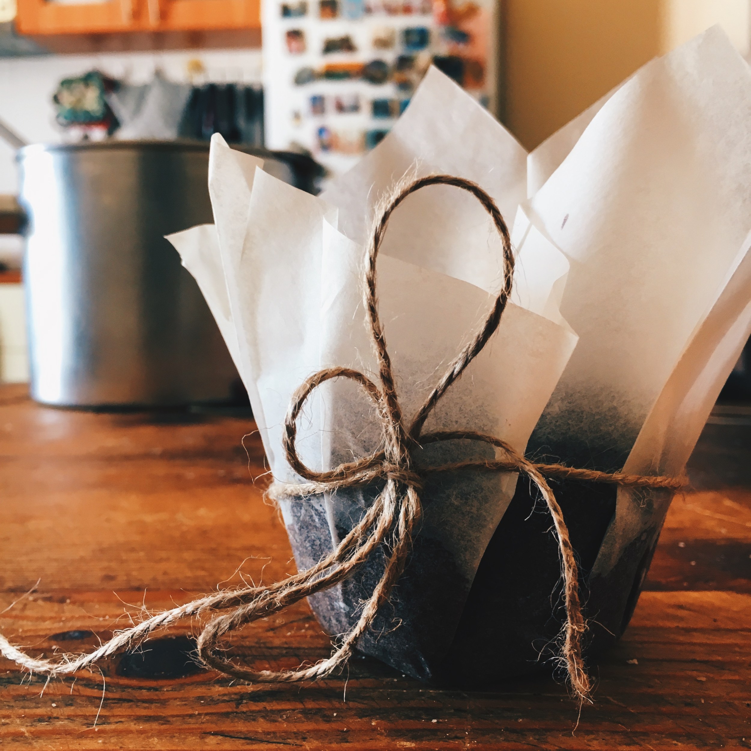 Шоколадови мъфини с пълнеж от крема сирене (+ръчно направени форми за&nbsp;мъфини)